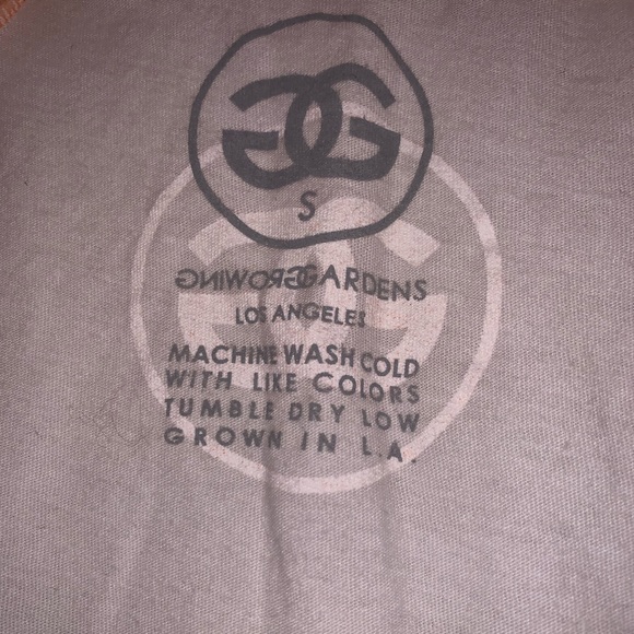 American Apparel crop top raglan sleeve top - Picture 3 of 4